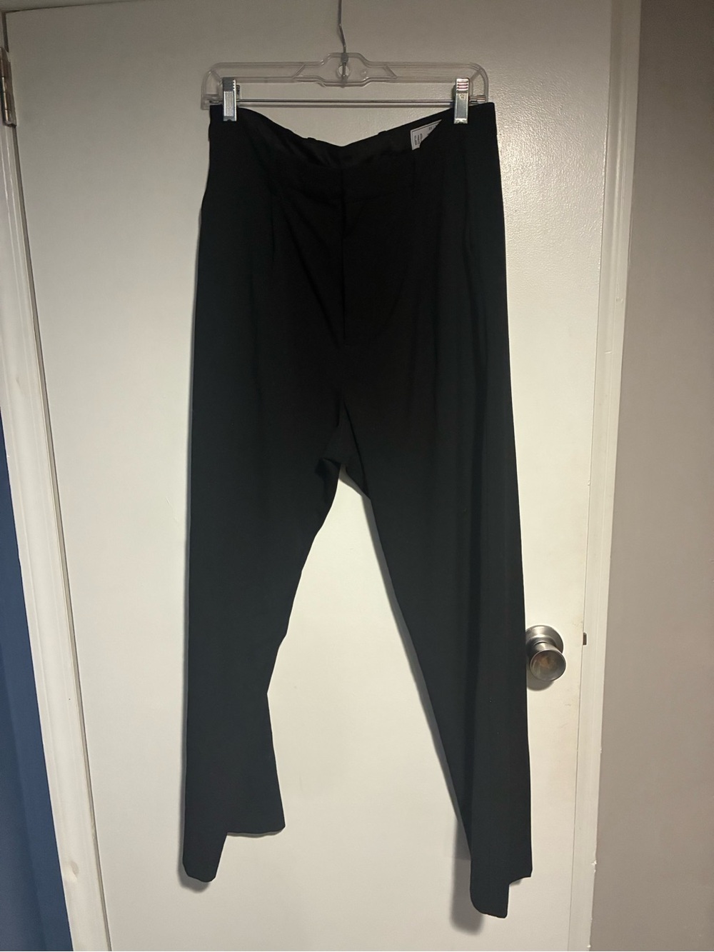 GAP Black Straight-Leg Women's Trousers